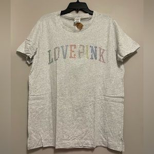 Victoriassecret Pink bling tshirt nwt